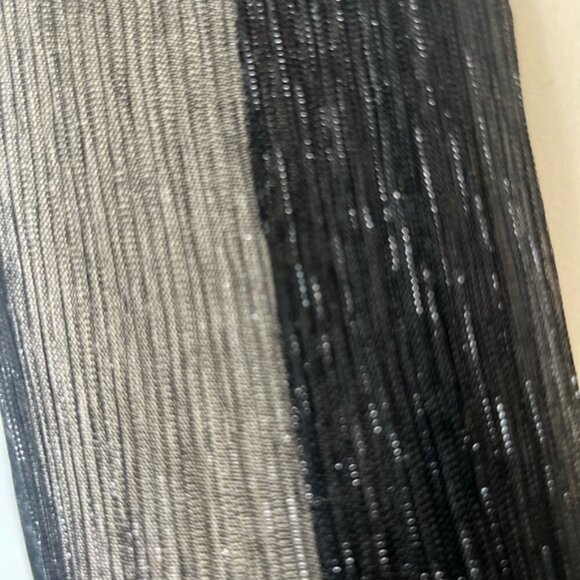 Maje Sequin Black Sheer Ddress - Picture 9 of 13